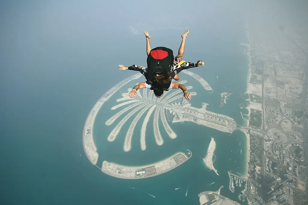 스카이다이브 두바이 탠덤 스카이다이브(Skydive Dubai — Tandem)