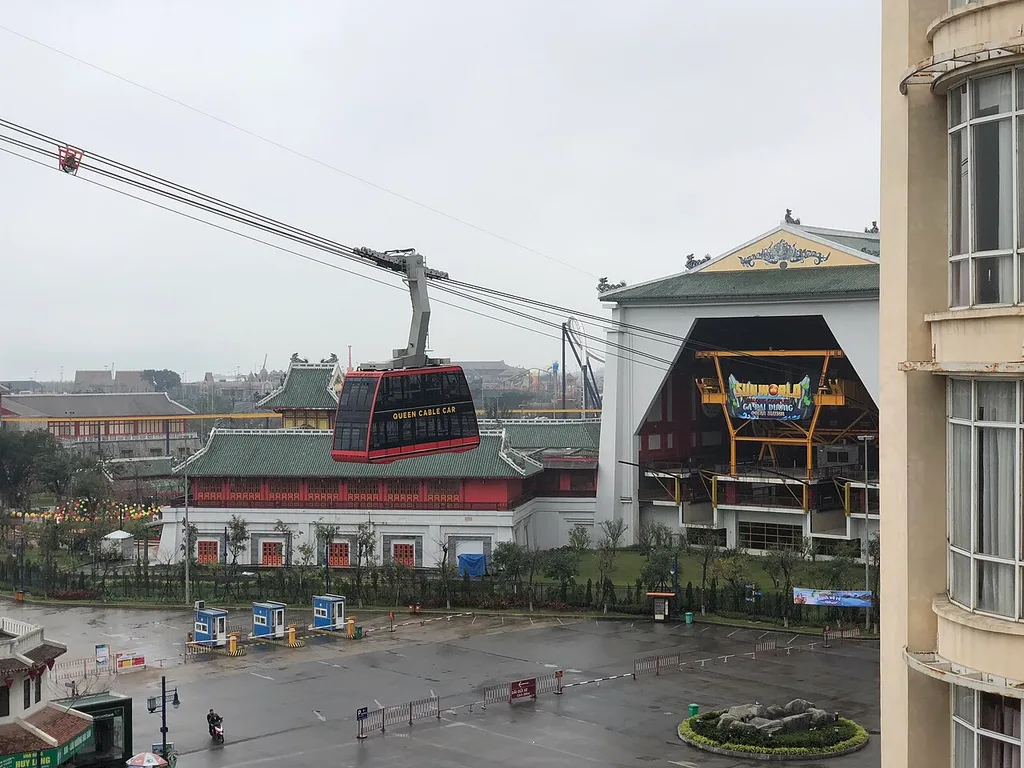 선월드 하롱 퀸 케이블카(Cáp treo Nữ Hoàng – Sun World Ha Long)