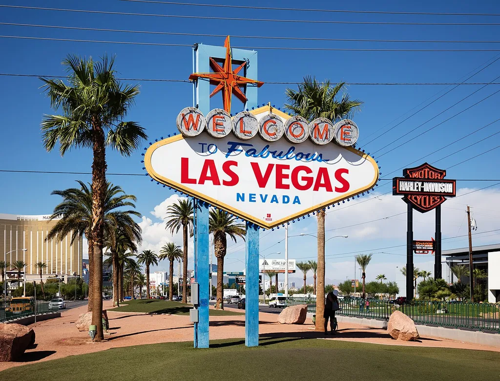 웰컴 투 패뷸러스 라스베이거스 사인(Welcome to Fabulous Las Vegas Sign)