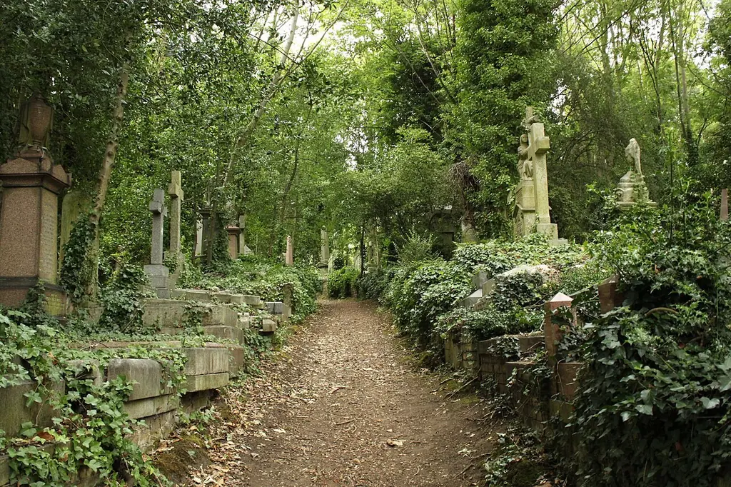 하이게이트 묘지 가이드 투어(Highgate Cemetery guided tour)