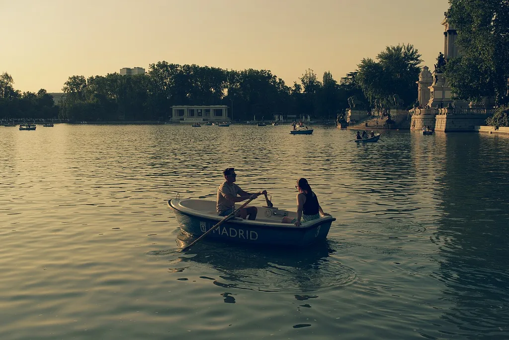 레티로 호수 보트(Estanque Grande de El Retiro — barcas)