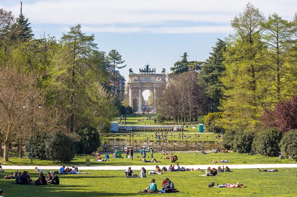 셈피오네 공원·평화의 문(Parco Sempione · Arco della Pace)