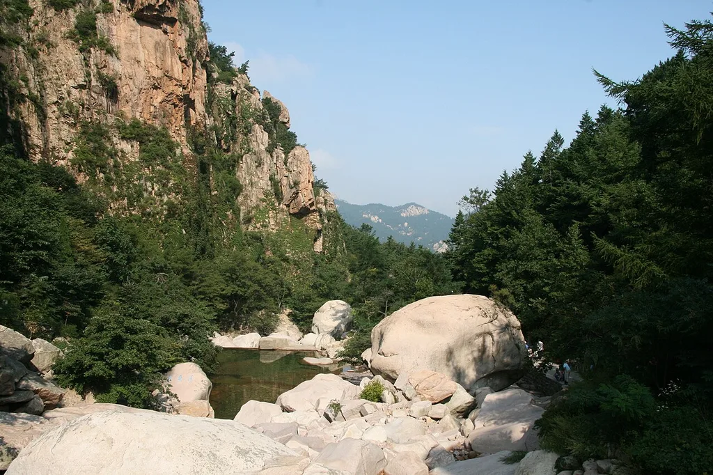 라오산 풍경구 구수(崂山风景区 九水游览区)