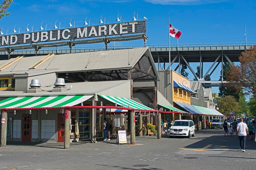 그랜빌 아일랜드 퍼블릭 마켓(Granville Island Public Market)